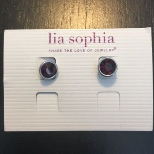 Lia Sophia Stud Earrings ~ January